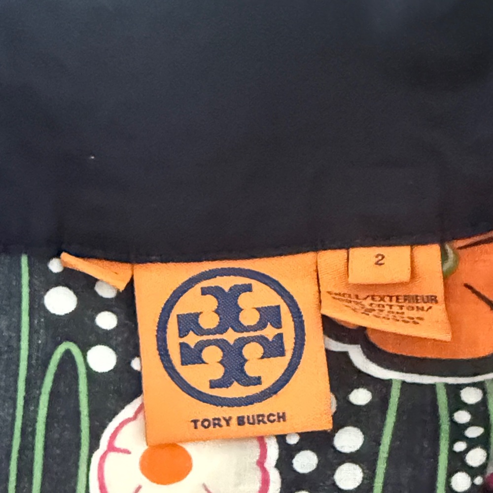 Tory Burch Multicolor Floral Tunic - Picture 2 of 5